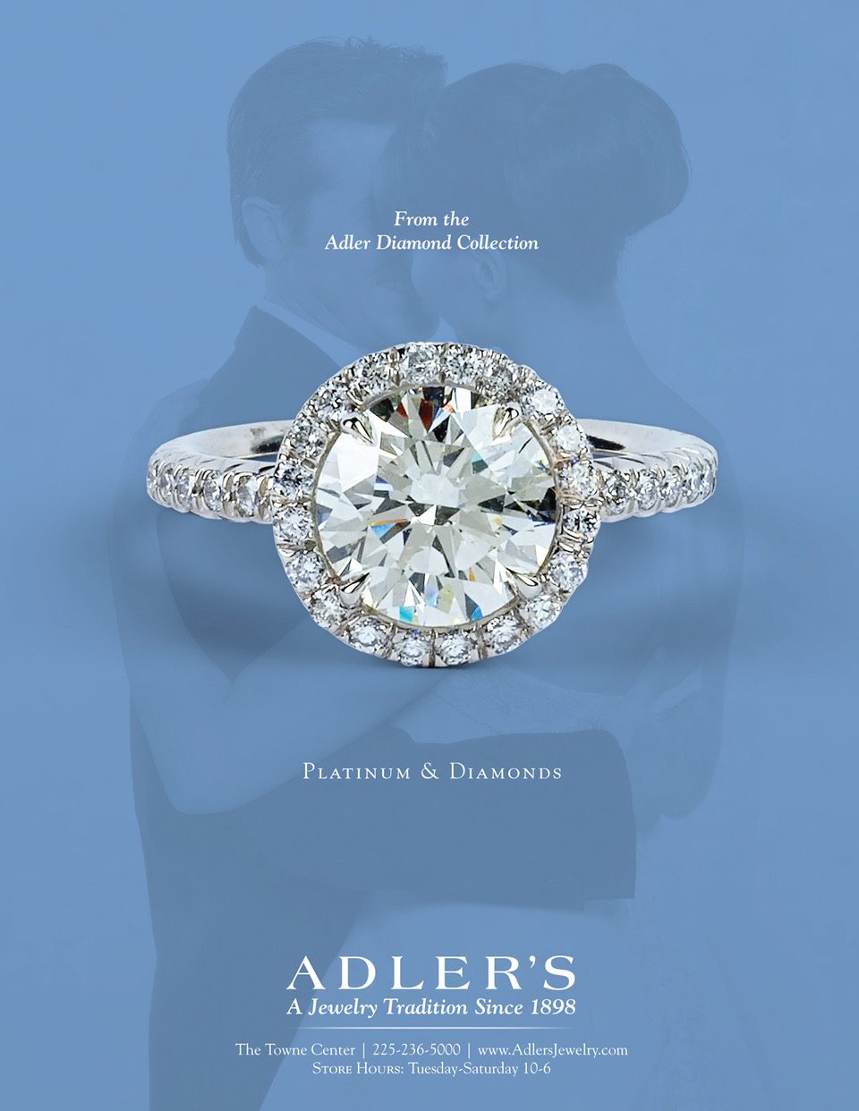 Adler's Jewelry diamond ring ad